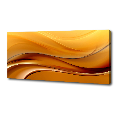 Canvas wall art Background waves