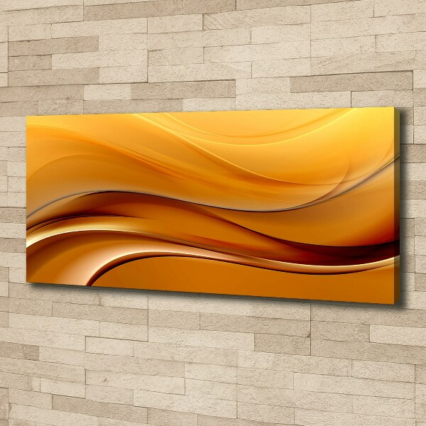 Canvas wall art Background waves