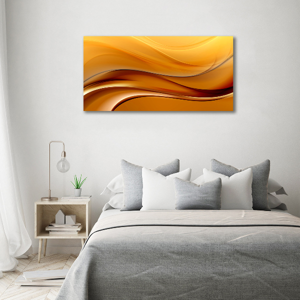 Canvas wall art Background waves