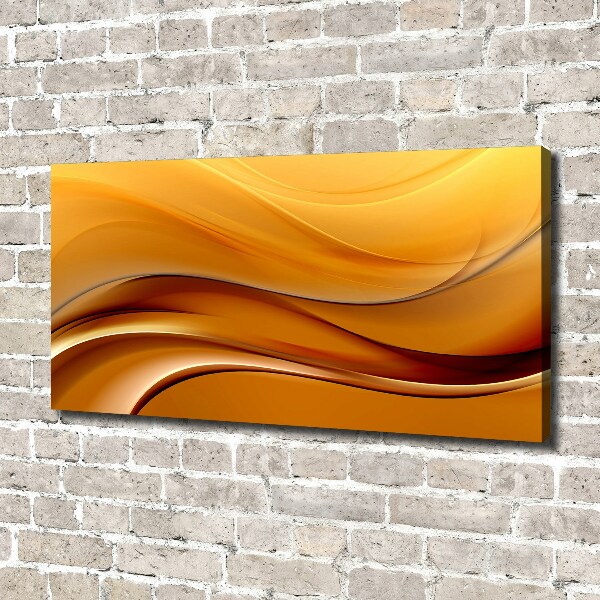 Canvas wall art Background waves