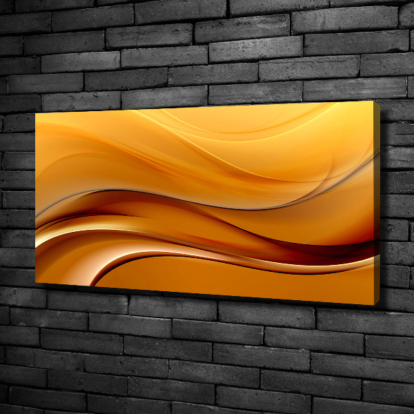 Canvas wall art Background waves