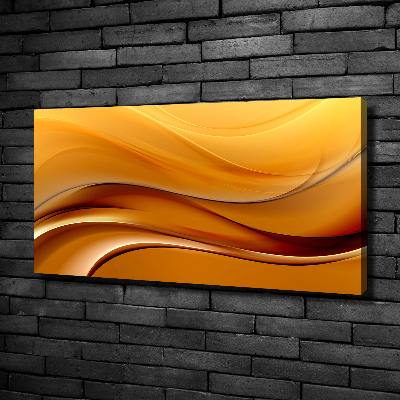 Canvas wall art Background waves