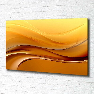 Canvas wall art Background waves