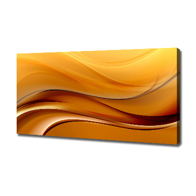 Canvas wall art Background waves