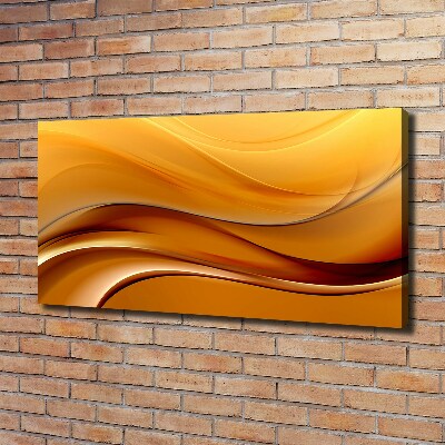 Canvas wall art Background waves