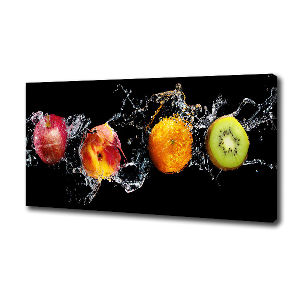 Canvas wall art Fruit and water