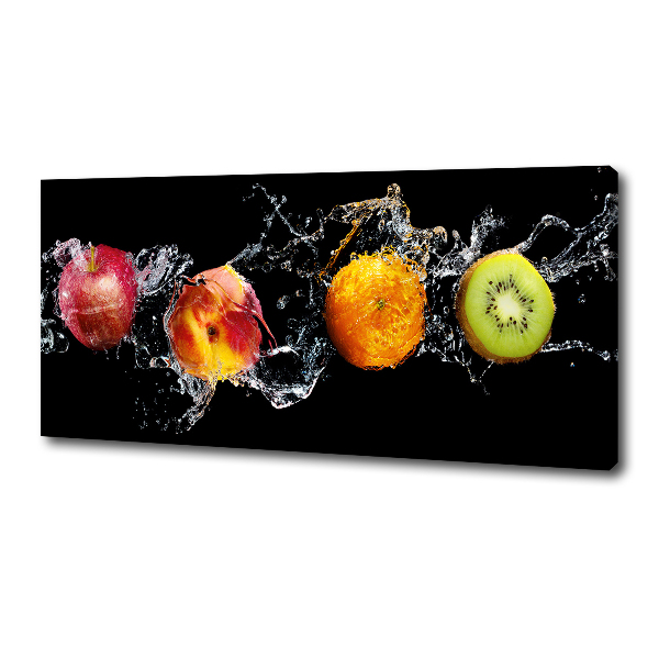 Canvas wall art Fruit and water