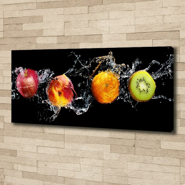 Canvas wall art Fruit and water