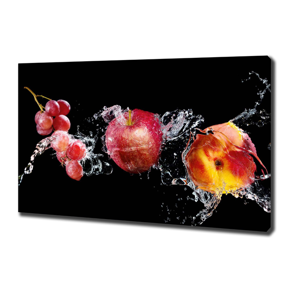 Canvas wall art Fruit and water