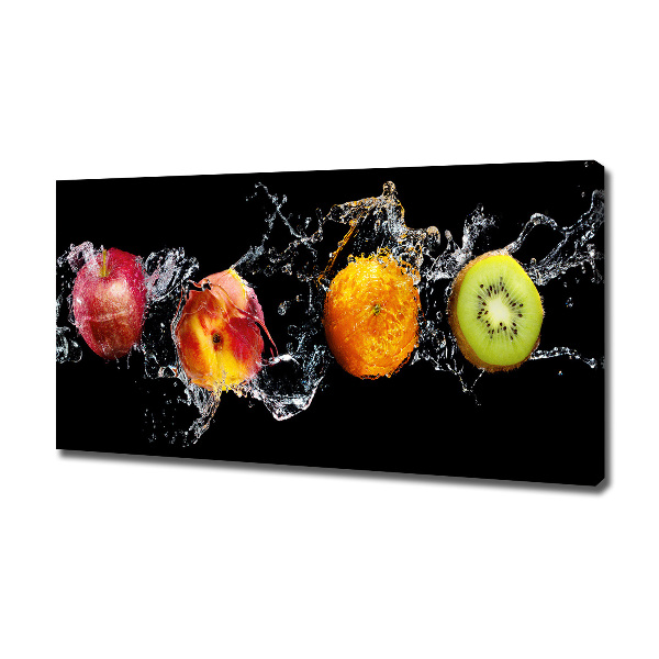 Canvas wall art Fruit and water