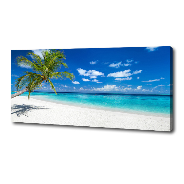 Canvas wall art Tropical beach