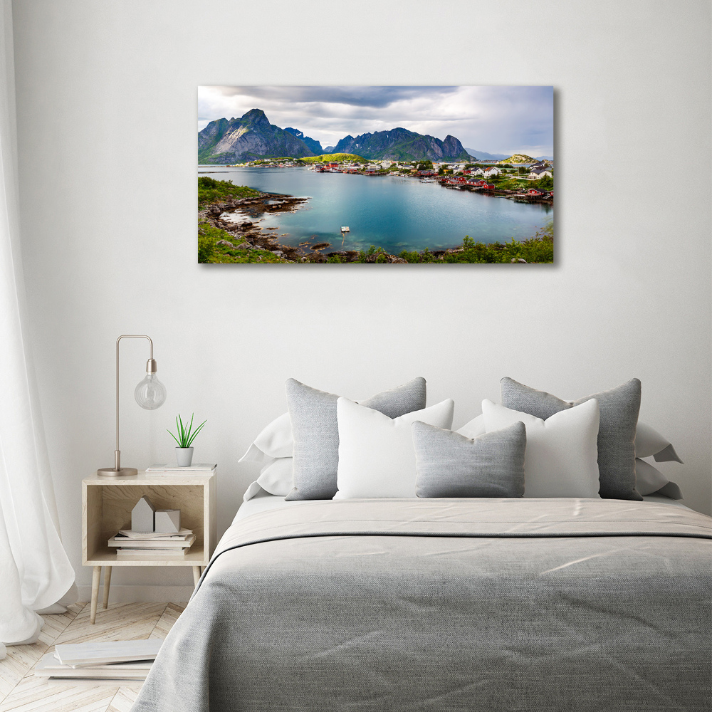 Canvas wall art Lofoty in Norway