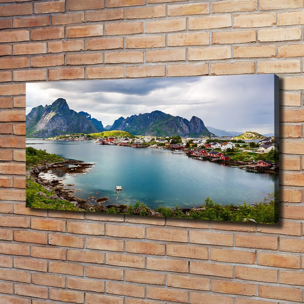 Canvas wall art Lofoty in Norway