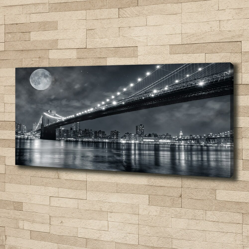 Canvas wall art Brooklyni bridge