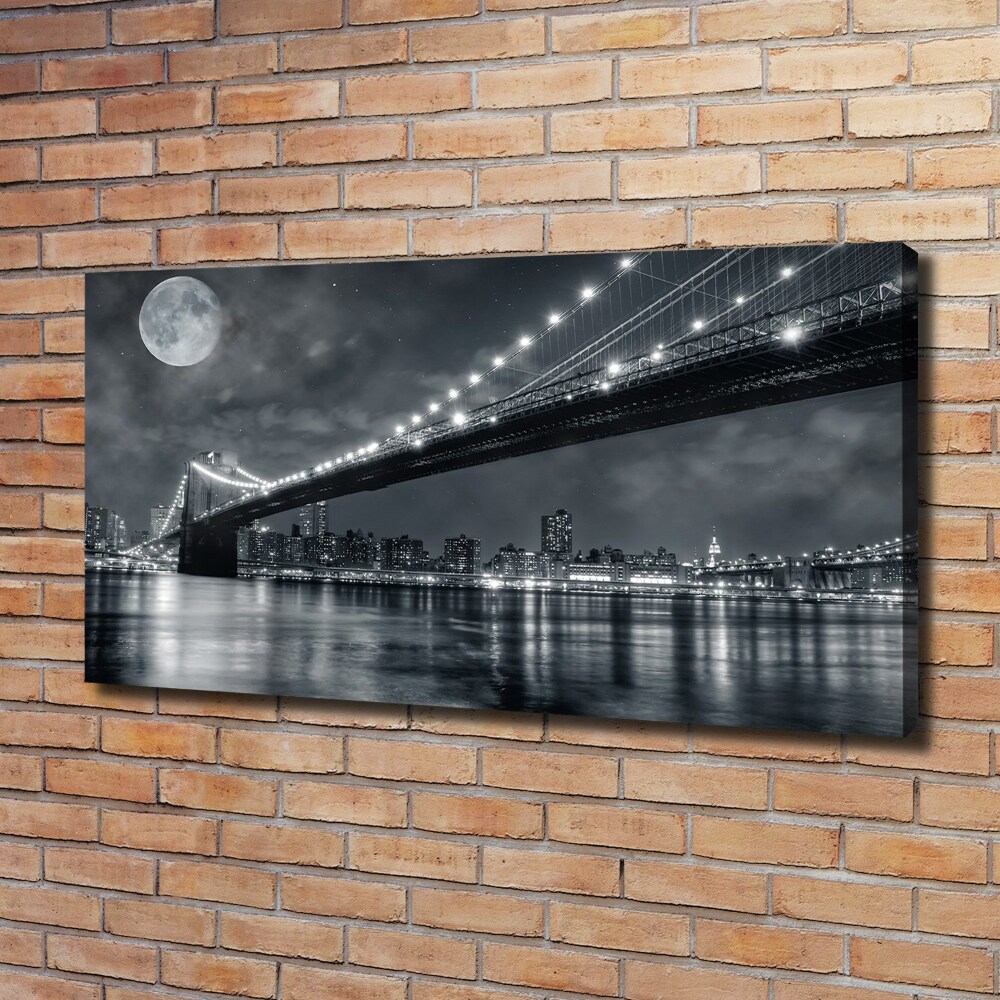 Canvas wall art Brooklyni bridge