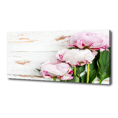 Canvas wall art Peonies