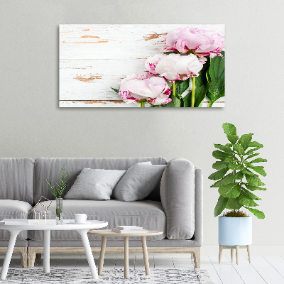 Canvas wall art Peonies