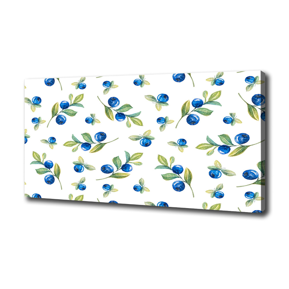 Canvas wall art Blueberry