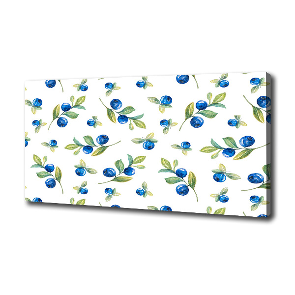 Canvas wall art Blueberry