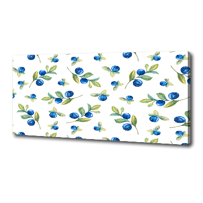 Canvas wall art Blueberry