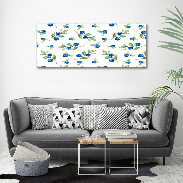 Canvas wall art Blueberry