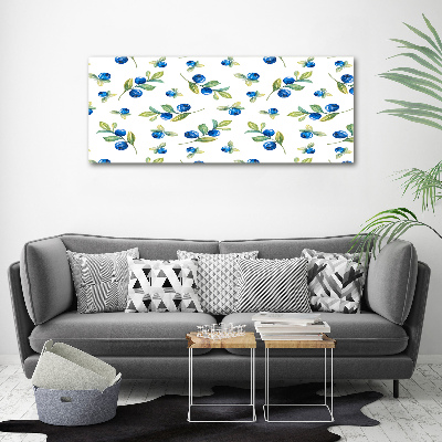 Canvas wall art Blueberry