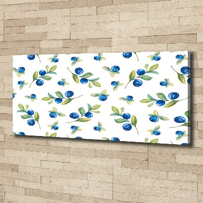 Canvas wall art Blueberry