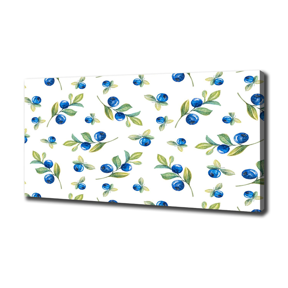 Canvas wall art Blueberry