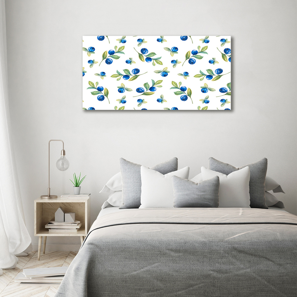 Canvas wall art Blueberry