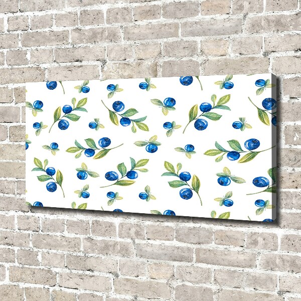 Canvas wall art Blueberry