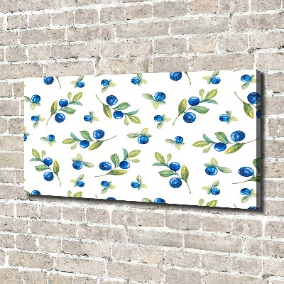 Canvas wall art Blueberry