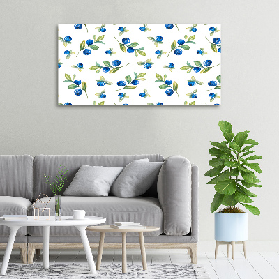 Canvas wall art Blueberry