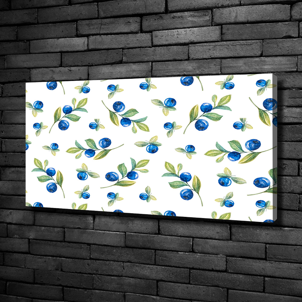 Canvas wall art Blueberry