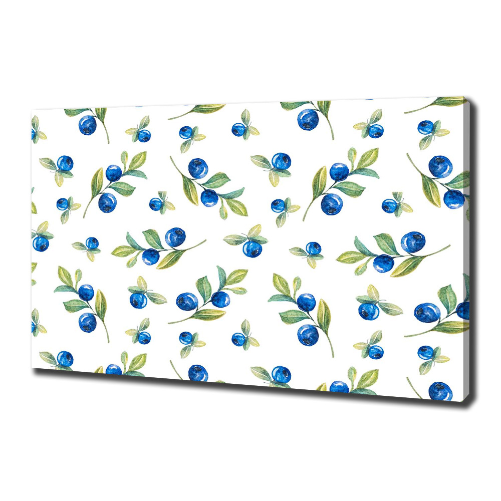 Canvas wall art Blueberry