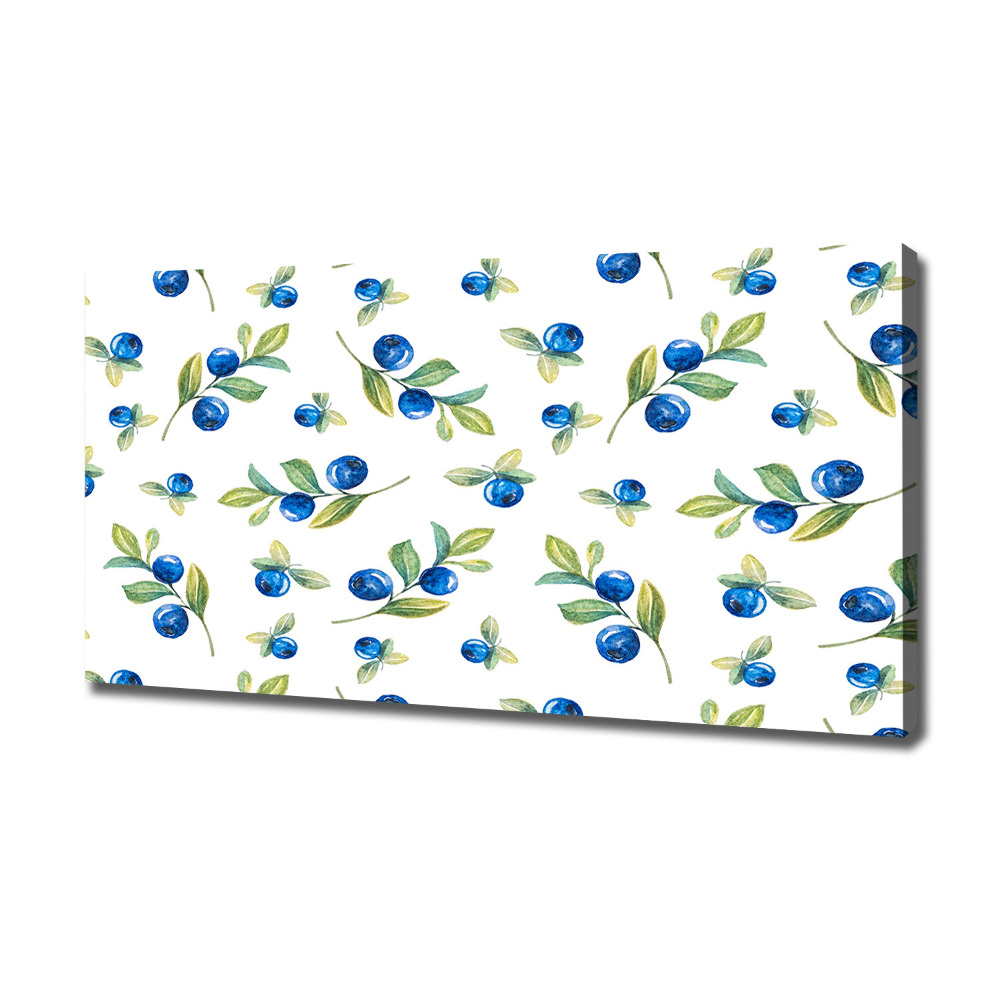 Canvas wall art Blueberry