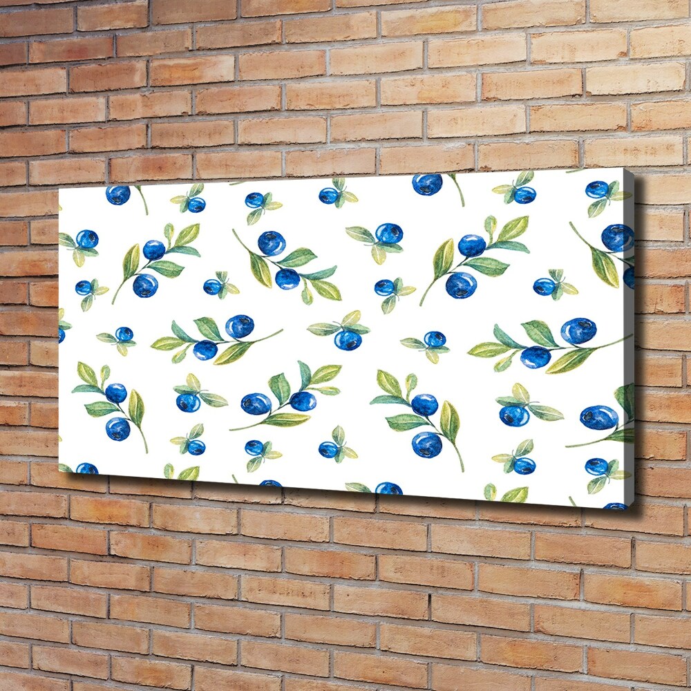 Canvas wall art Blueberry