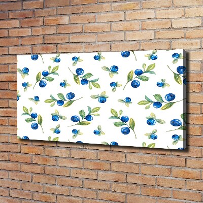 Canvas wall art Blueberry