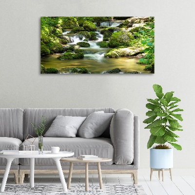 Canvas wall art Waterfall