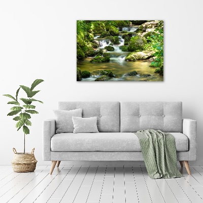 Canvas wall art Waterfall