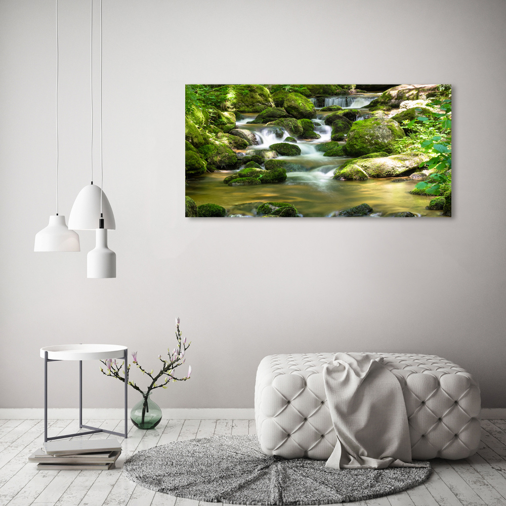 Canvas wall art Waterfall