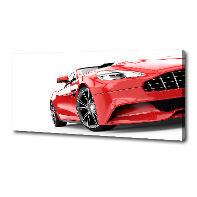 Canvas wall art Sports car