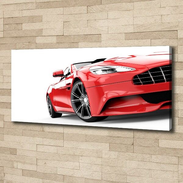 Canvas wall art Sports car