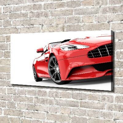 Canvas wall art Sports car