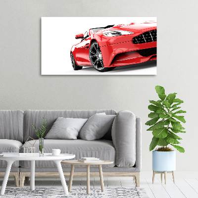 Canvas wall art Sports car