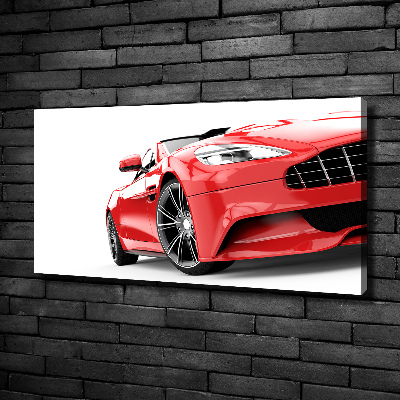 Canvas wall art Sports car