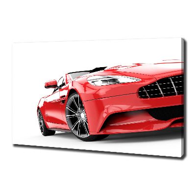 Canvas wall art Sports car