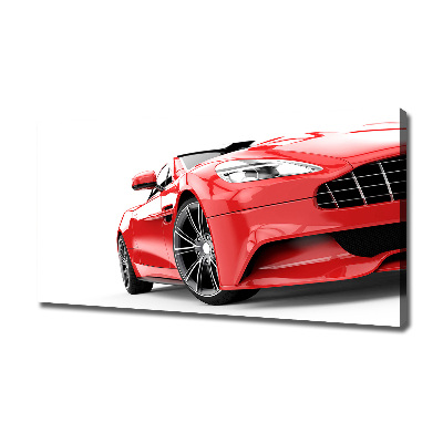 Canvas wall art Sports car