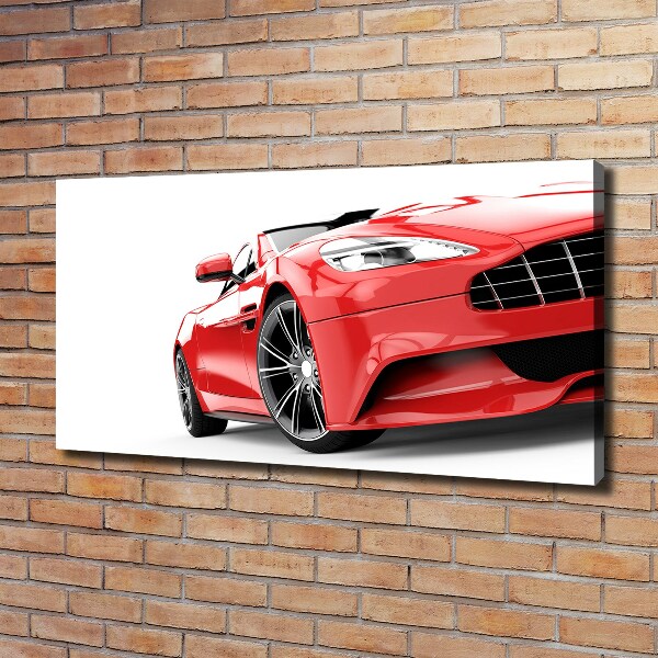 Canvas wall art Sports car