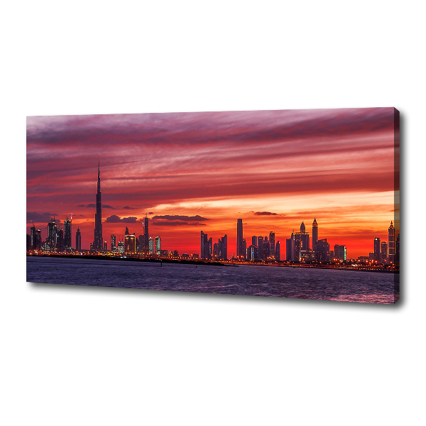 Canvas wall art Sunset Dubai