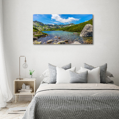 Canvas wall art Tatry Valley